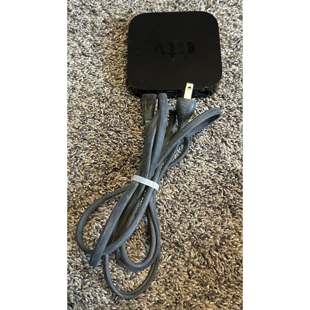 Apple TV 3rd Generation Model A1469 W/ Power Cable No Remote